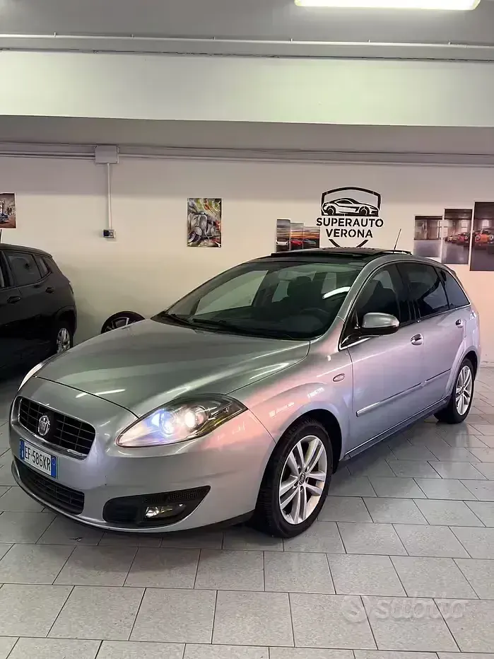Usata Fiat Croma Dynamic 150 CV (110 kW) 2010 Grigio Station wagon