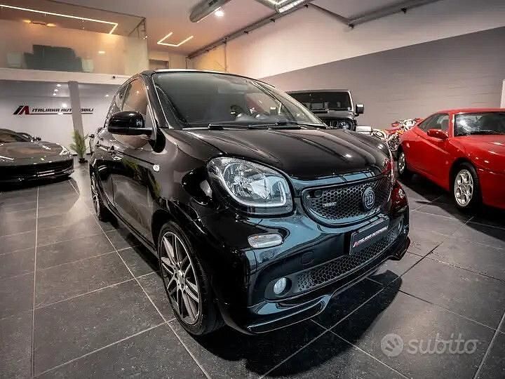 Usata Smart ForFour Brabus 109 CV (80 kW) 2018 Nero Utilitaria