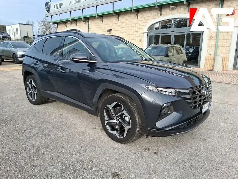 Käytetty Hyundai Tucson 230 HP (169 kW) 2023 Sininen Katumaasturi