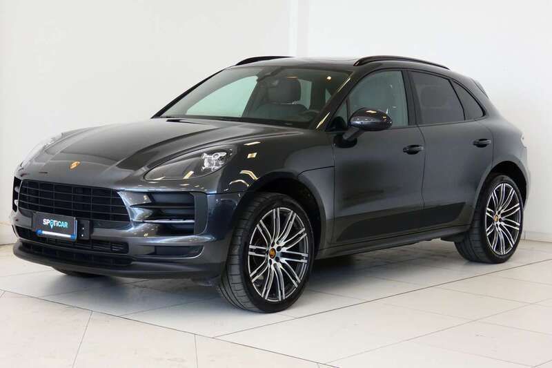 Grigio Usata 2019 Porsche Macan SUV | 57.899 € (Buon prezzo) - Immagine 1/4