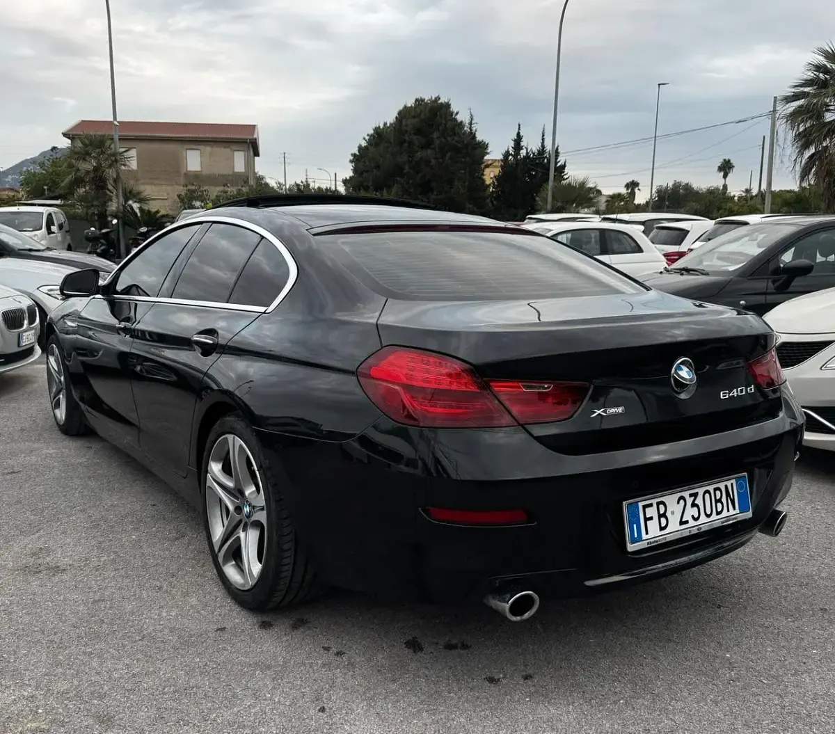 Usata BMW 640 Efficient Dynamics 313 CV (230 kW) 2015 Nero Coupé