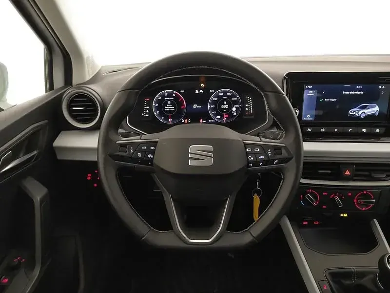 Usata Seat Arona Black Edition 95 CV (69 kW) 2025 Bianca tetto nero SUV