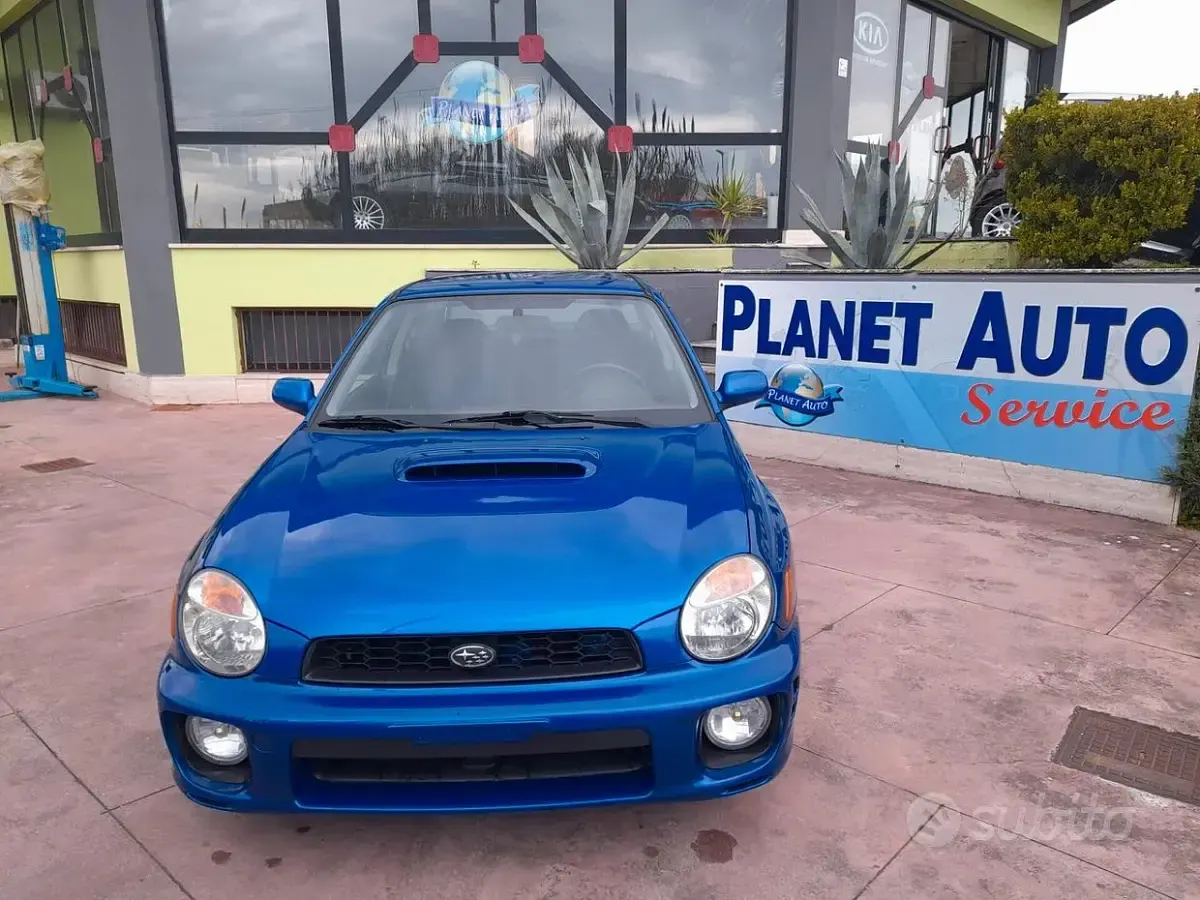 Usata Subaru Impreza 218 CV (160 kW) 2001 Blu Berlina