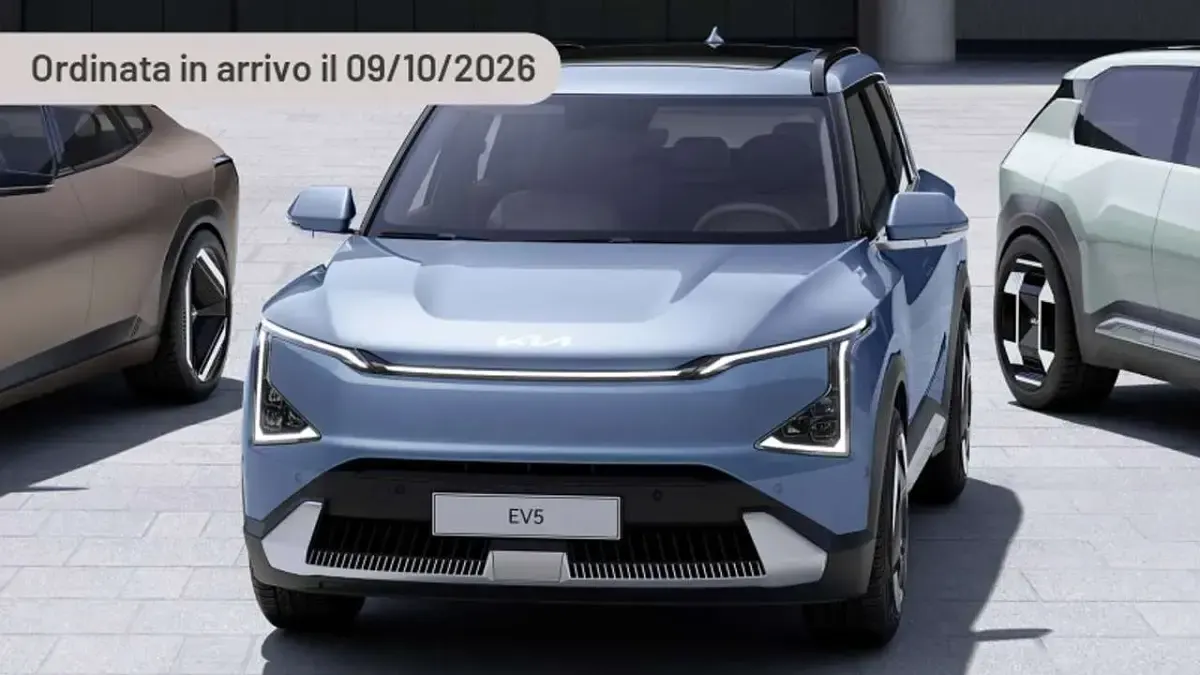 Nieuw Kia EV5 Earth 52 kW (72 PK) 2026 Zilver SUV