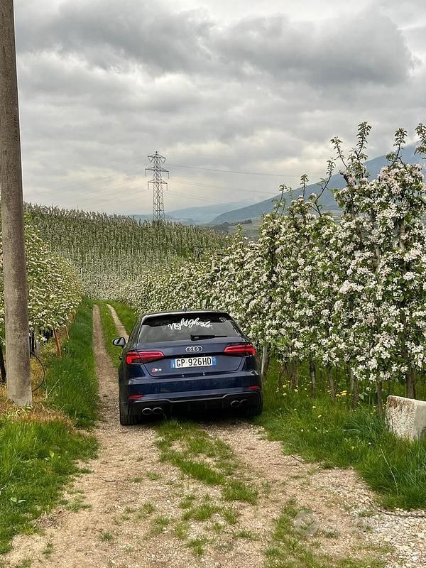 Usata Audi S3 190 CV (139 kW) 2018 Blu Berlina