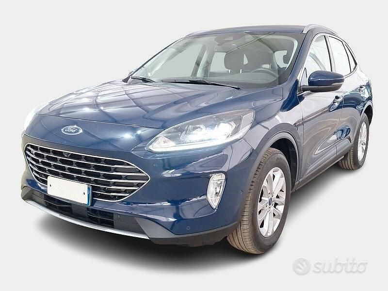 Blu Usata 2021 Ford Kuga Titanium SUV | 15.250 € (Buon prezzo) - Immagine 1/4