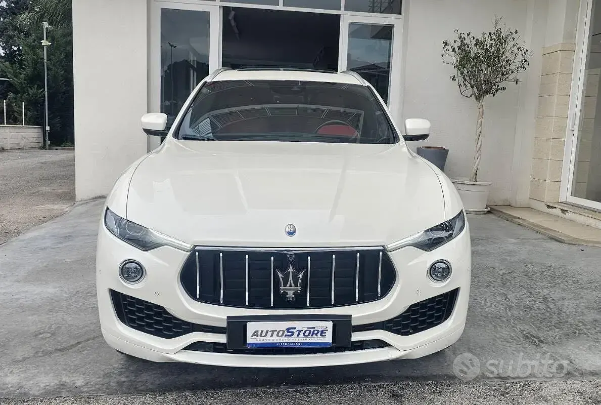 Usata Maserati Levante 250 CV (183 kW) 2018 Bianco SUV