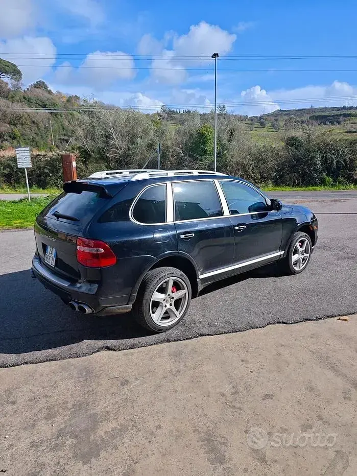 Usata Porsche Cayenne Turbo 500 CV (367 kW) 2008 Nero SUV