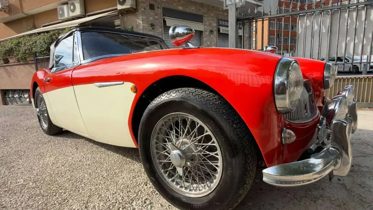 Usata Austin Healey 3000 MK II 144 CV (105 kW) 1962 Rosso Cabrio