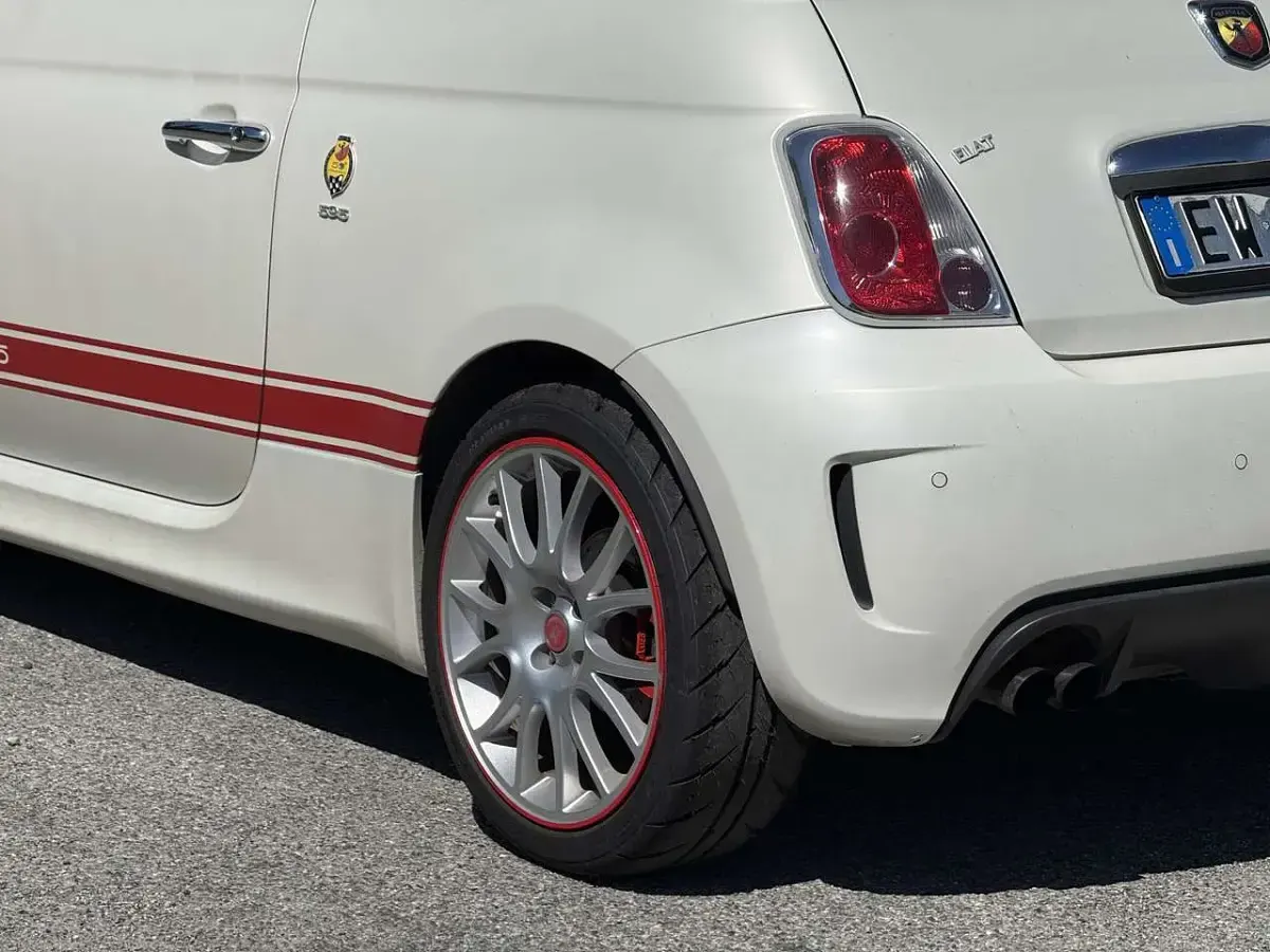 Usata Abarth 595 181 CV (133 kW) 2014 Bianco Utilitaria