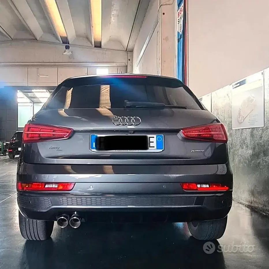 Usata Audi Q3 S-Line 150 CV (110 kW) 2016 Grigio SUV