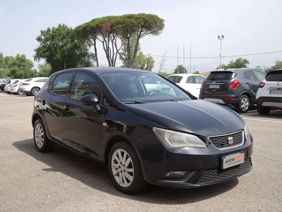 Usata Seat Ibiza Style 82 CV (60 kW) 2013 Nero Berlina