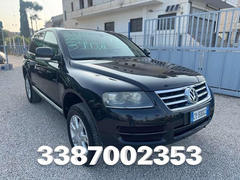 Usata VW Touareg 224 CV (164 kW) 2005 Nero SUV