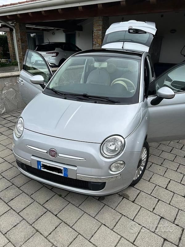 Usata Fiat 500 85 CV (62 kW) 2011 Grigio Utilitaria