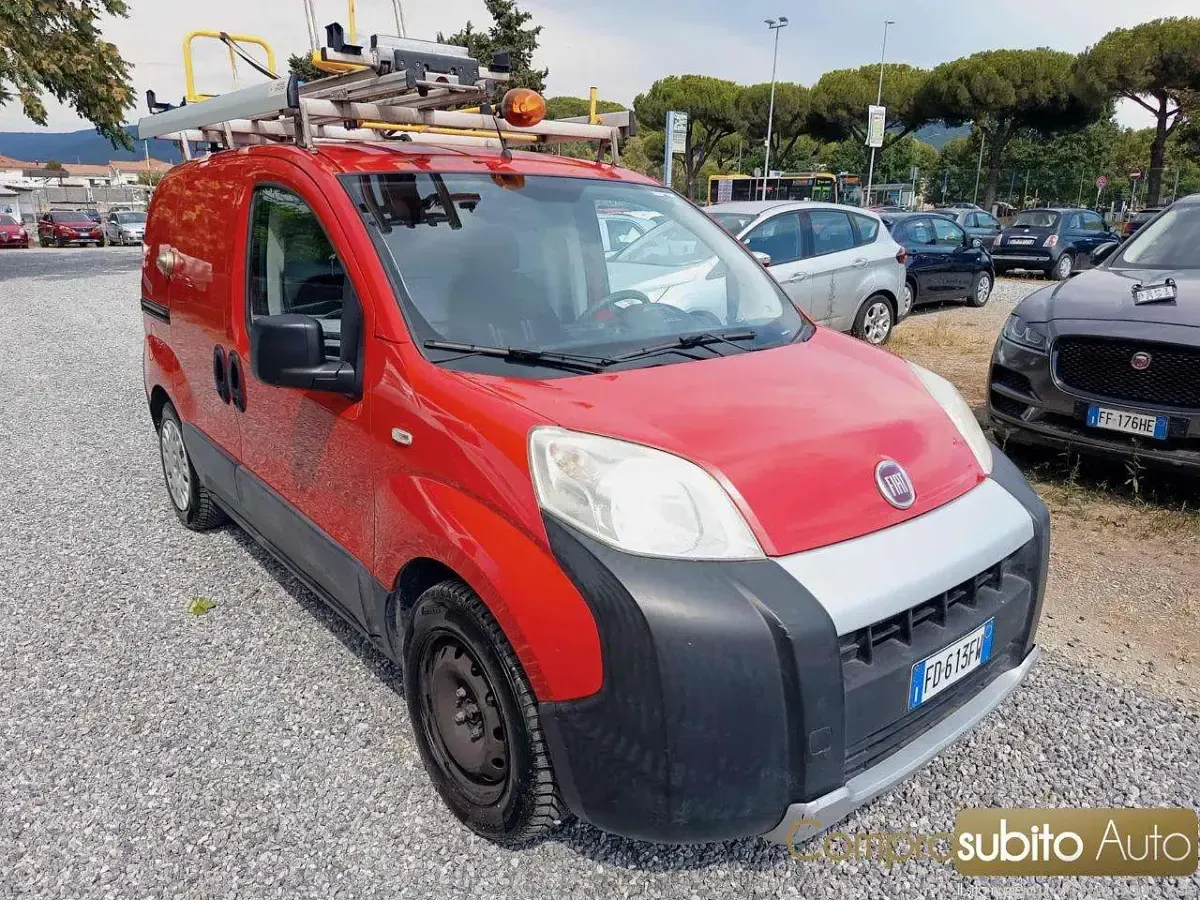 Usata Fiat Fiorino 80 CV (58 kW) 2016 Rosso Monovolume