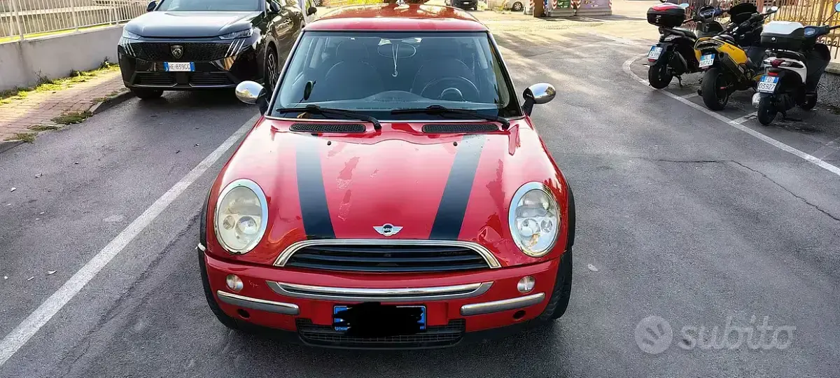 Usata Mini One D 75 CV (55 kW) 2004 Rosso Utilitaria