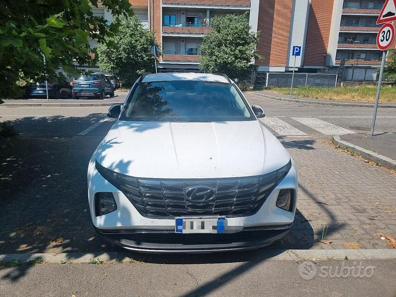Usata Hyundai Tucson 150 CV (110 kW) 2021 Bianco SUV