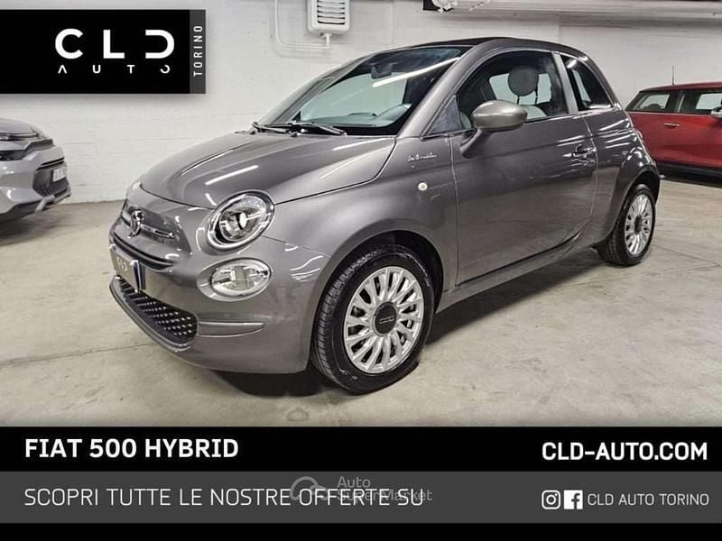 Grigio scuro Usata 2022 Fiat 500 Dolcevita Due volumi | 12.900 € (Buon prezzo) - Immagine 1/4