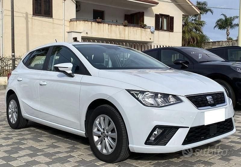 Usata Seat Ibiza Style 95 CV (69 kW) 2020 Bianco Utilitaria