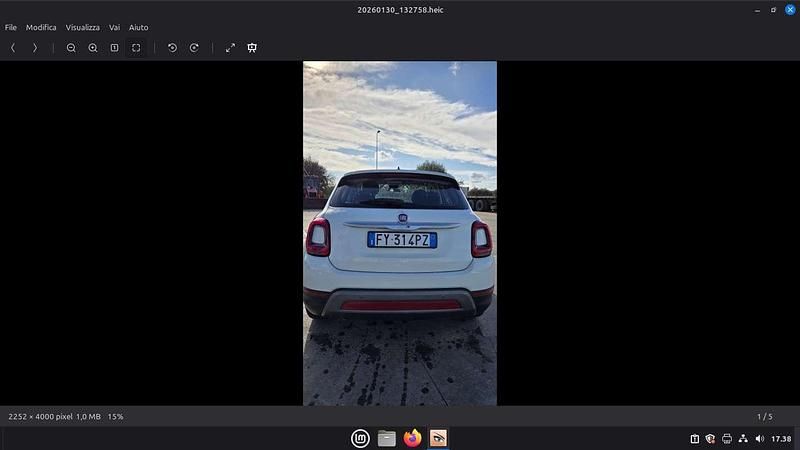 Usata Fiat 500 Cross 95 CV (69 kW) 2019 Station wagon