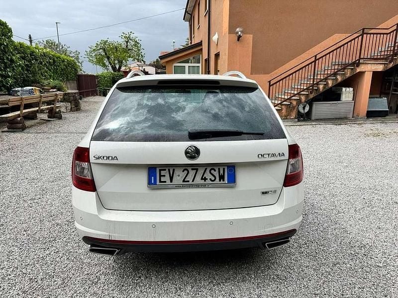 Usata Skoda Octavia RS 184 CV (135 kW) 2014 Bianco Station wagon