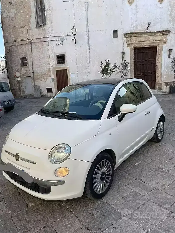 Usata Fiat 500 2008 Bianco