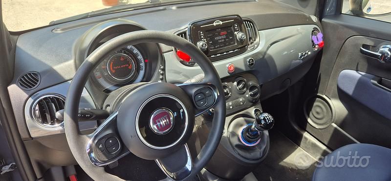 Usata Fiat 500 70 CV (51 kW) 2021 Grigio Utilitaria
