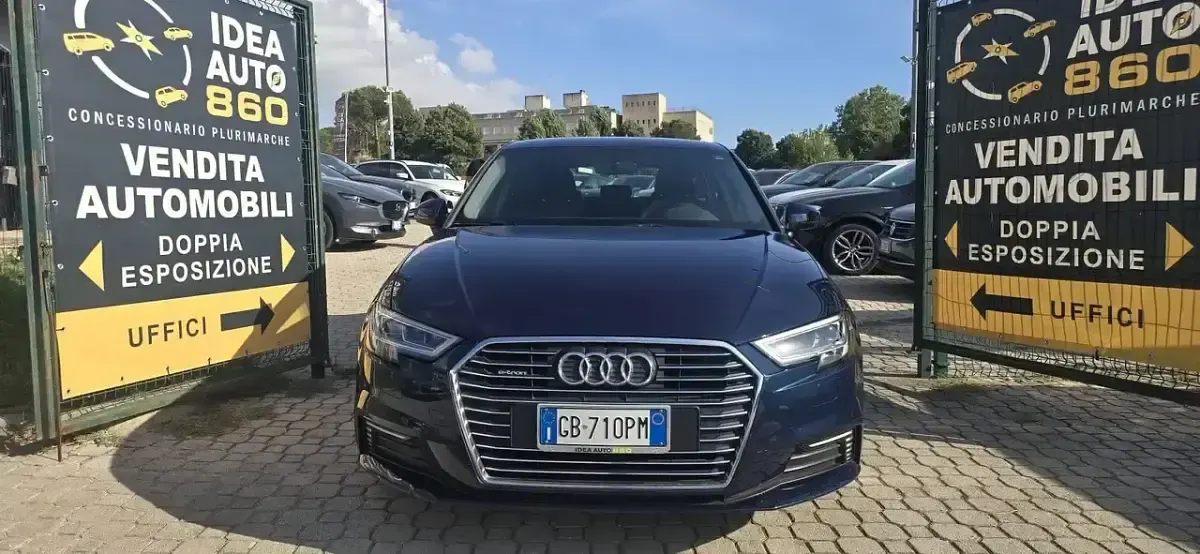 Usata Audi A3 Ambiente 150 CV (110 kW) 2020 Blu/azzurro Berlina