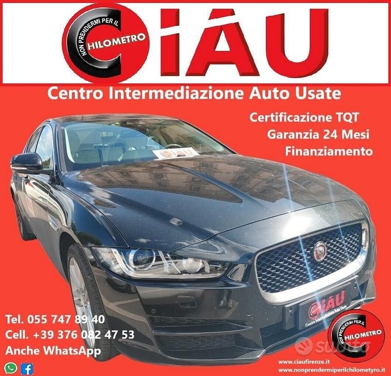 Nero Usata 2018 Jaguar XE Portfolio Tre volumi | 17.000 € (Buon prezzo) - Immagine 1/2