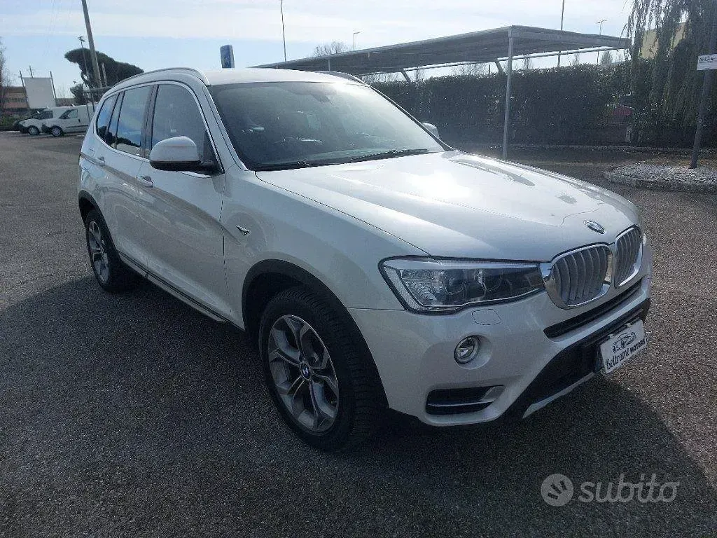 Usata BMW X3 Advantage 258 CV (189 kW) 2016 Bianco SUV