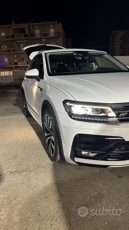 Usata VW Tiguan 150 CV (110 kW) 2019 Bianco SUV