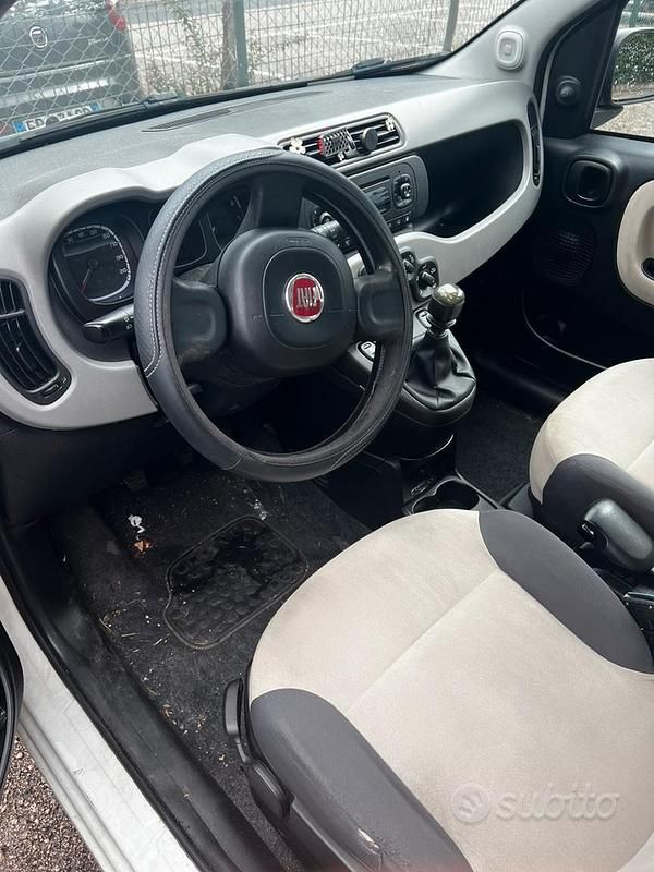 Usata Fiat Panda 60 CV (44 kW) 2013 Bianco Utilitaria