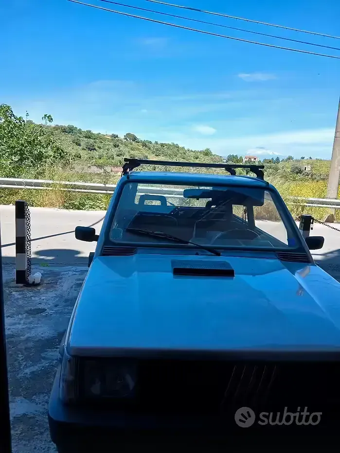 Usata Fiat Panda 1990 Grigio Utilitaria