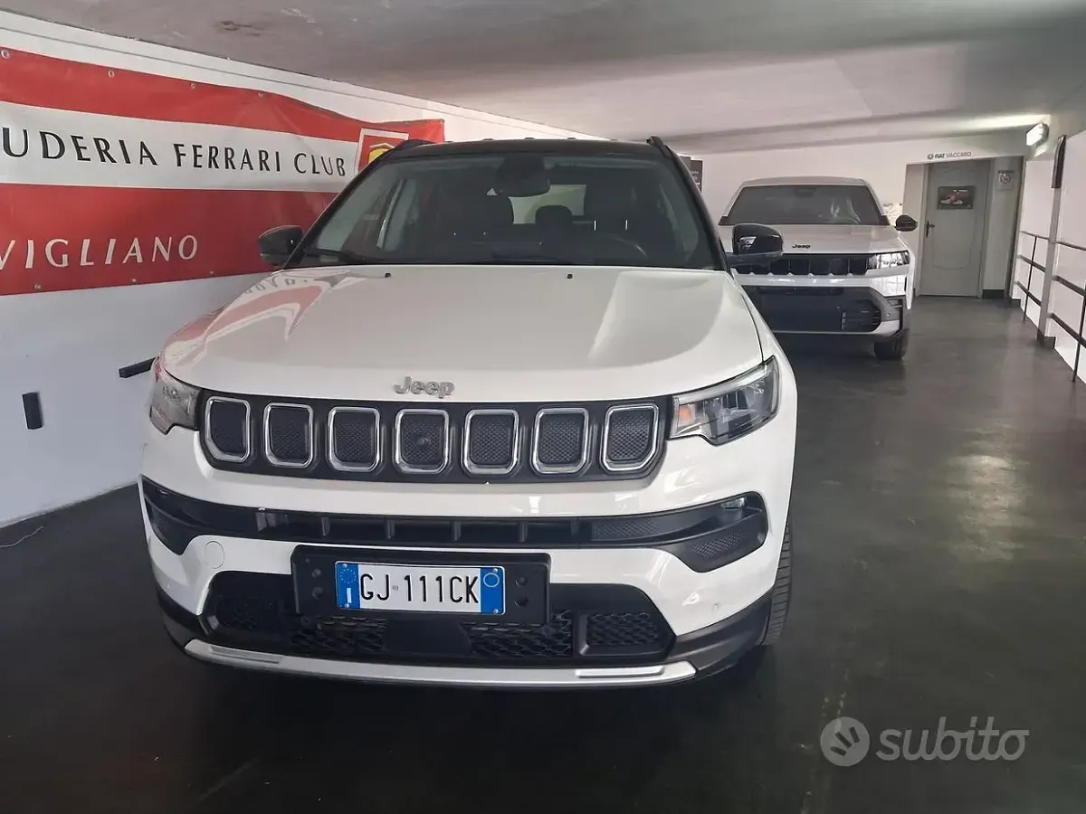 Usata Jeep Compass Limited 131 CV (96 kW) 2022 Bianco SUV