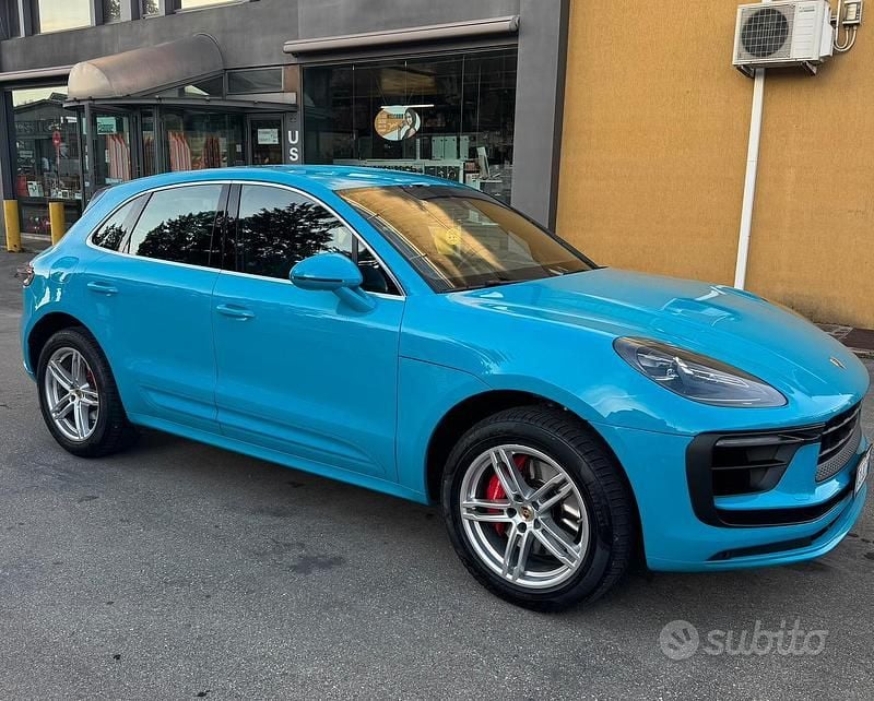 Usata Porsche Macan S 381 CV (280 kW) 2023 Blu SUV