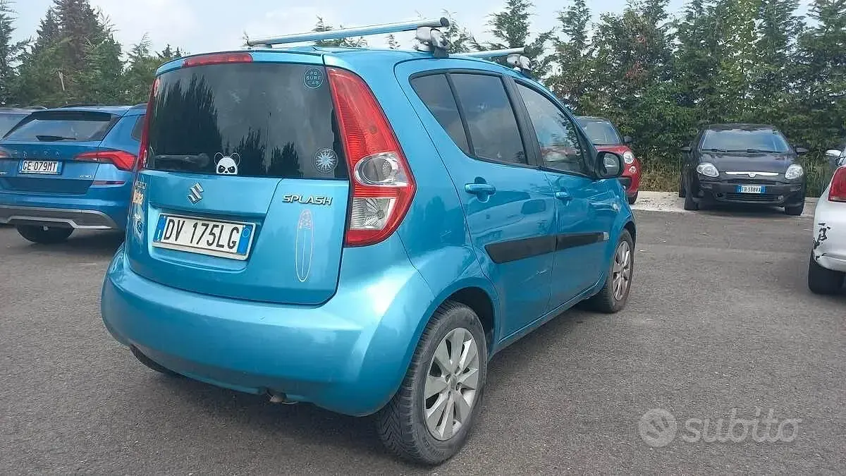 Usata Suzuki Splash GLS 65 CV (47 kW) 2009 Bluazzurro Utilitaria