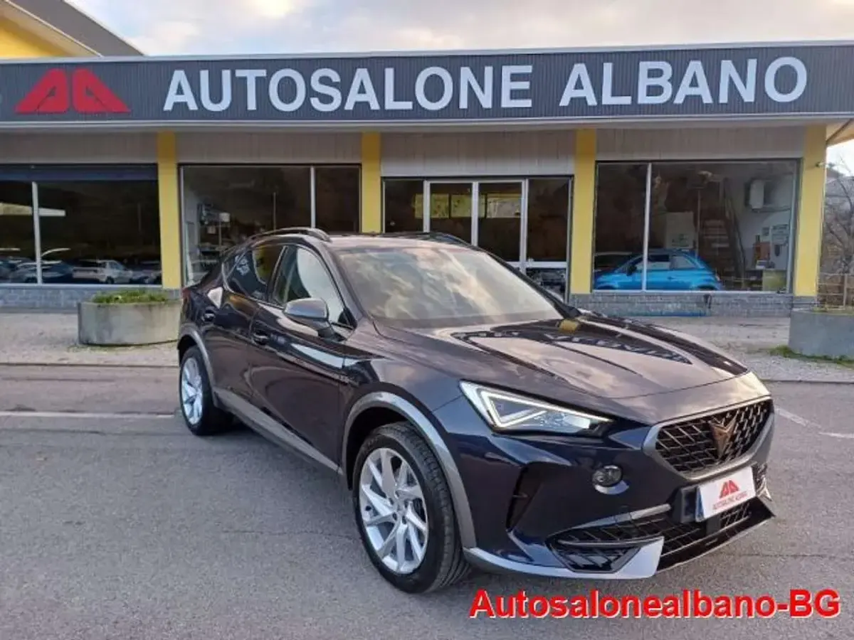 Usata Cupra Formentor 150 CV (110 kW) 2022 Blu/azzurro SUV