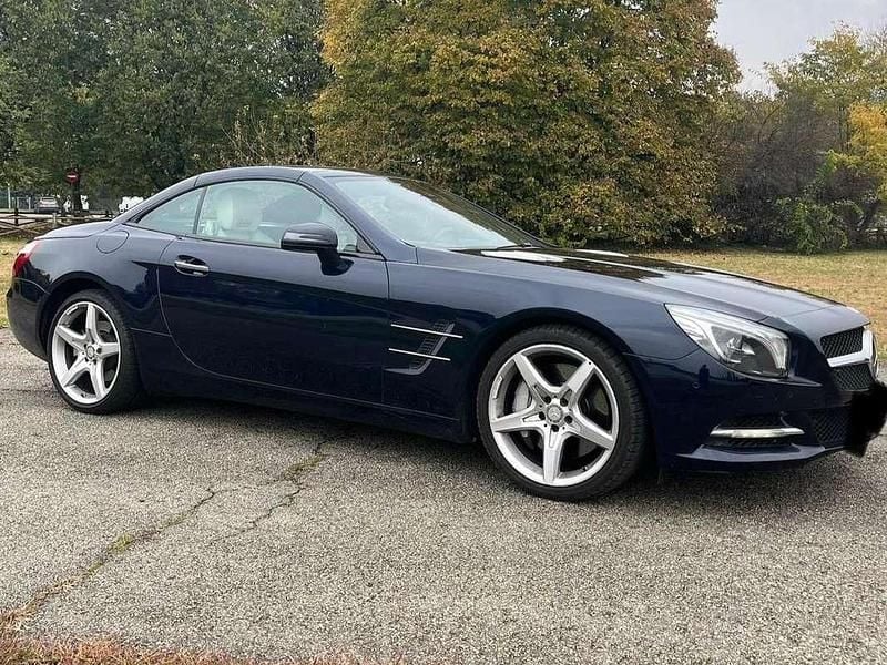 Usata Mercedes SL500 435 CV (319 kW) 2012 Blu/azzurro Cabrio