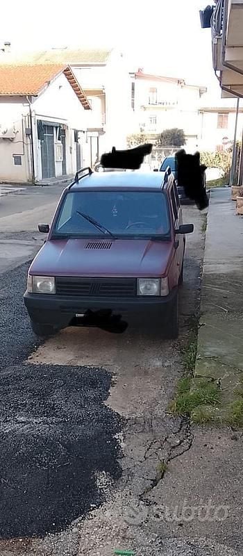 Usata Fiat Panda 1991 Rosso Utilitaria