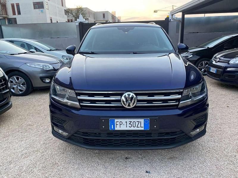 Usata VW Tiguan Advance 150 CV (110 kW) 2018 Blu/azzurro SUV
