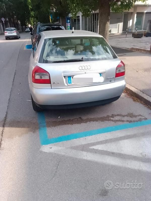 Usata Audi A3 102 CV (75 kW) 2001 Grigio Coupé