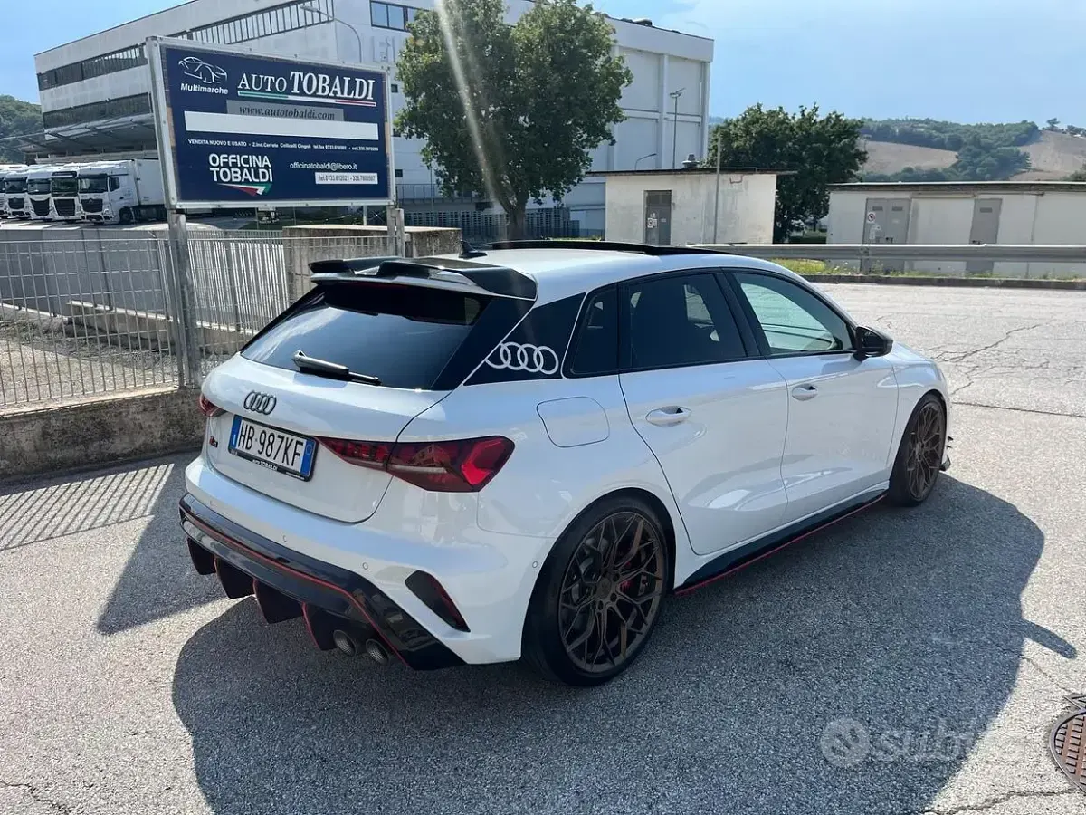 Usata Audi S3 333 CV (244 kW) 2025 Bianco Berlina