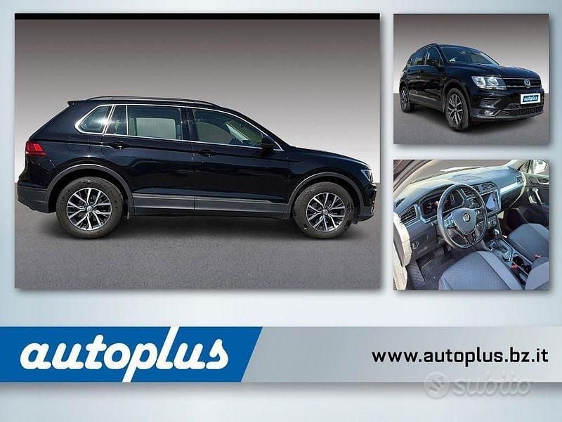 Usata VW Tiguan Comfortline 150 CV (110 kW) 2020 Nero SUV