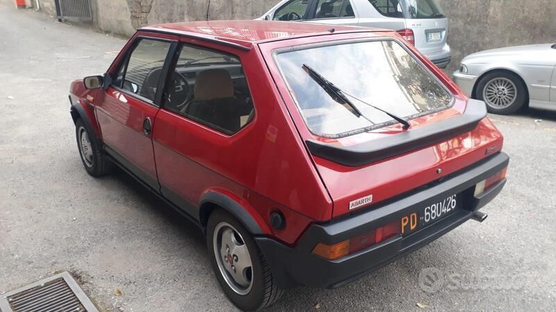 Usata Fiat Ritmo Abarth 130 CV (95 kW) 1983 Rosso Utilitaria