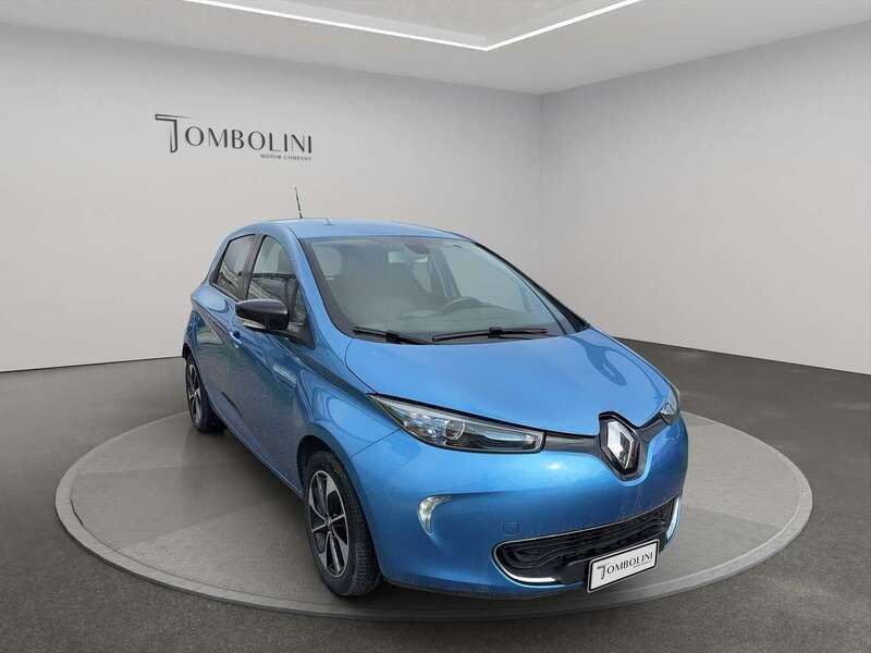 Usata Renault Zoe Intens 80 kW (109 CV) 2019 Azzurro metallizzato Utilitaria