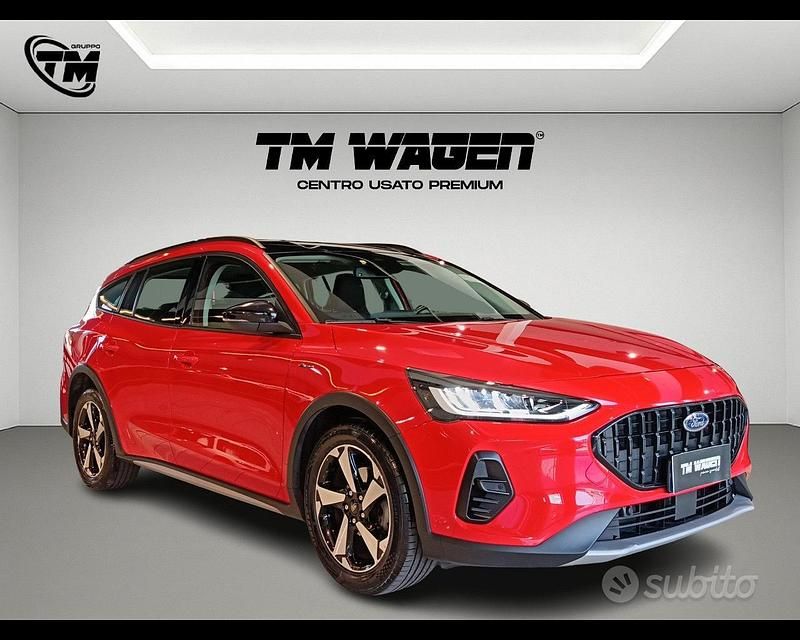 Usata Ford Focus Active 125 CV (91 kW) 2022 Rosso Station wagon