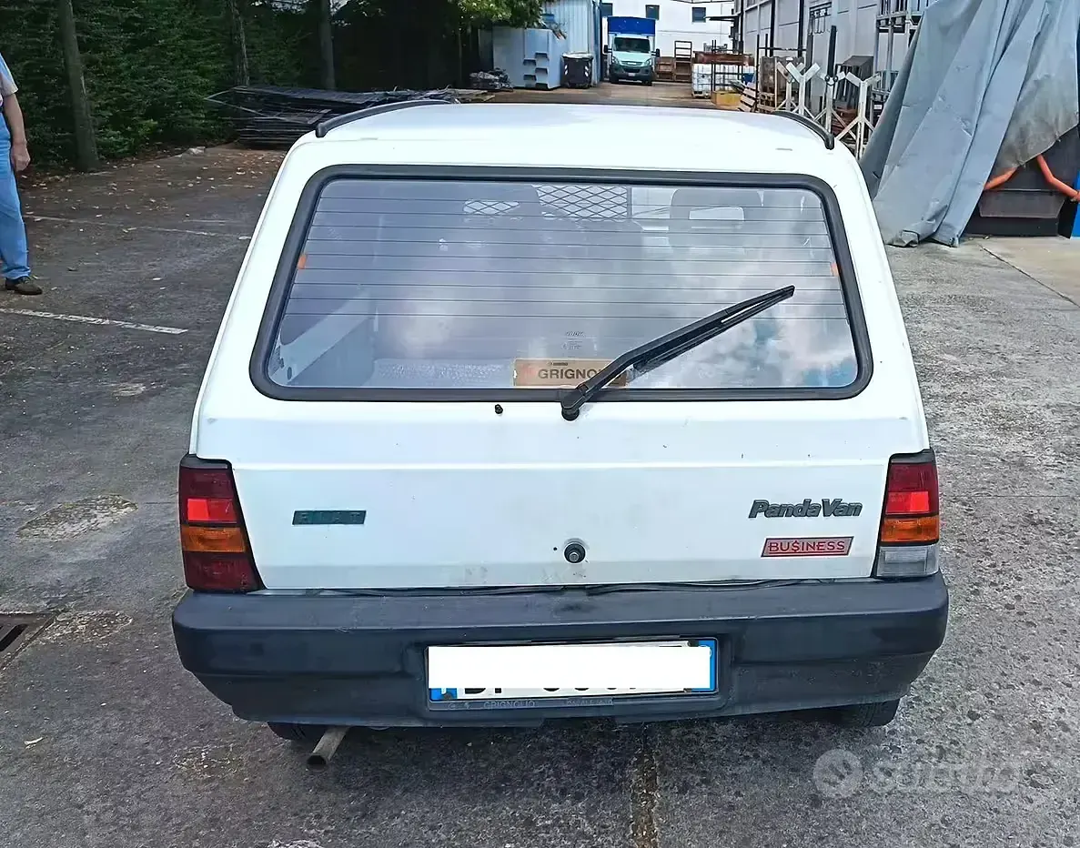 Usata Fiat Panda 45 CV (33 kW) 1999 Bianco Furgone