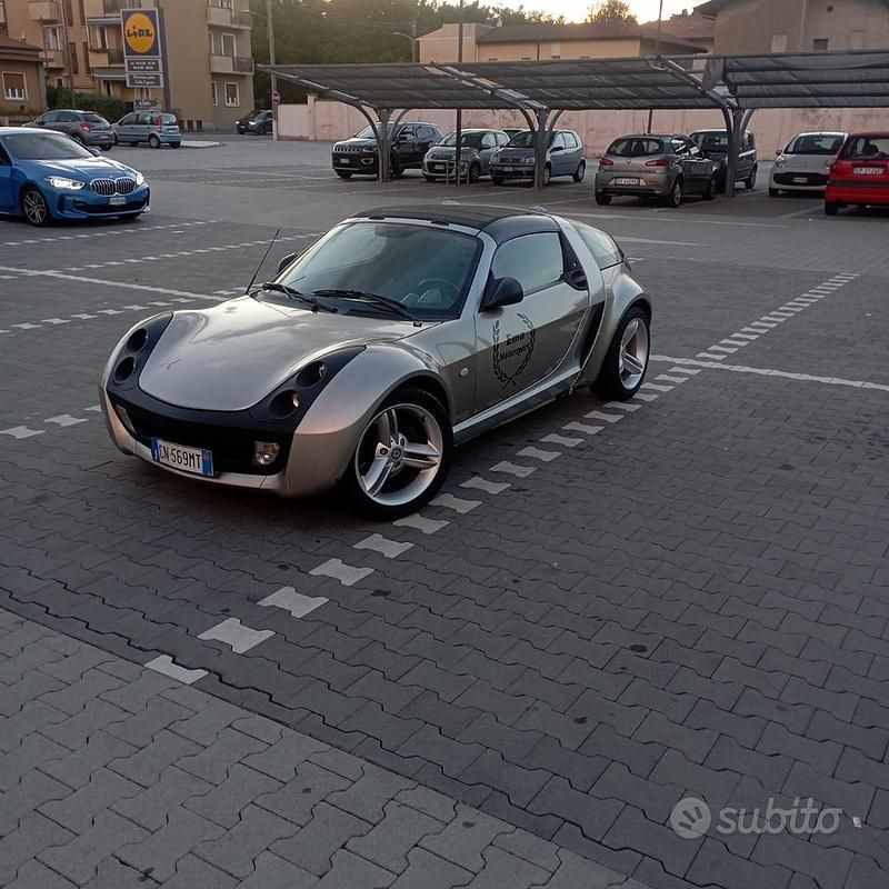 Grigio Usata 2004 Smart Roadster Cabrio | 5200 € (Ottimo prezzo) - Immagine 1/4
