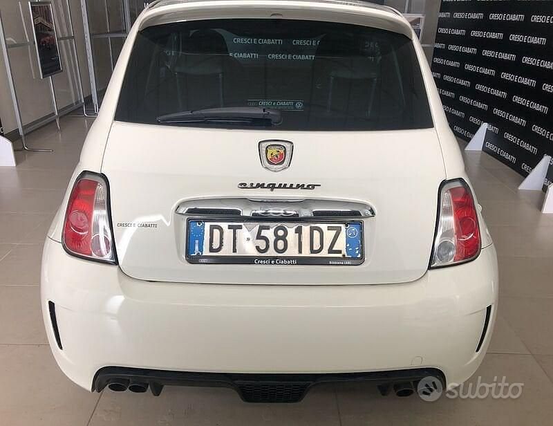 Usata Abarth 500 135 CV (99 kW) 2008 Bianco Utilitaria
