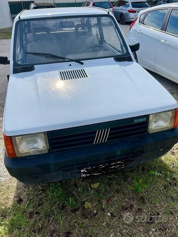 Usata Fiat Panda 1995 Bianco Utilitaria